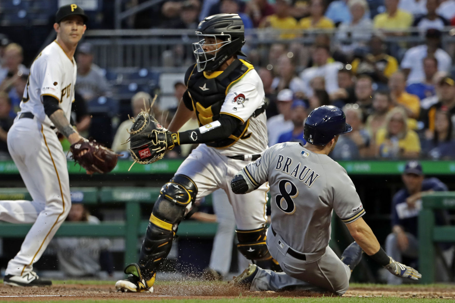Brewers Pirates Baseball